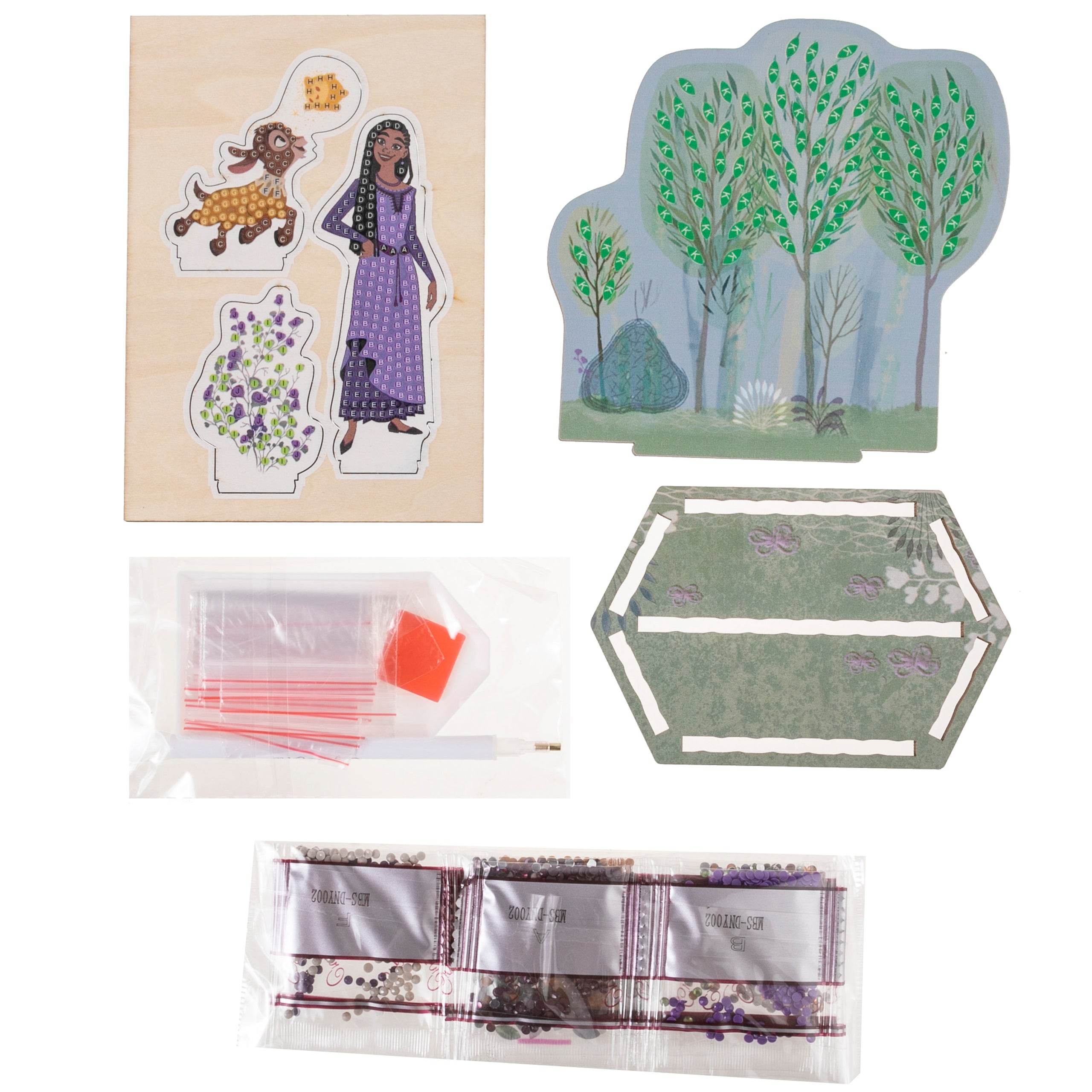 Disney Wish Forest Crystal Art Set - Character.com