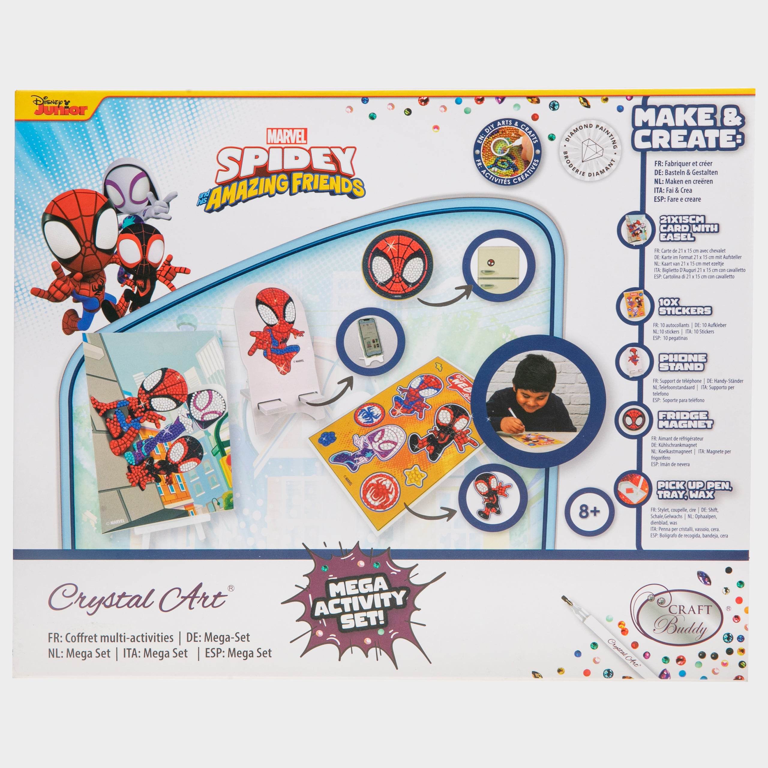 Spidey And His Amazing Friends Crystal Art - Character.com