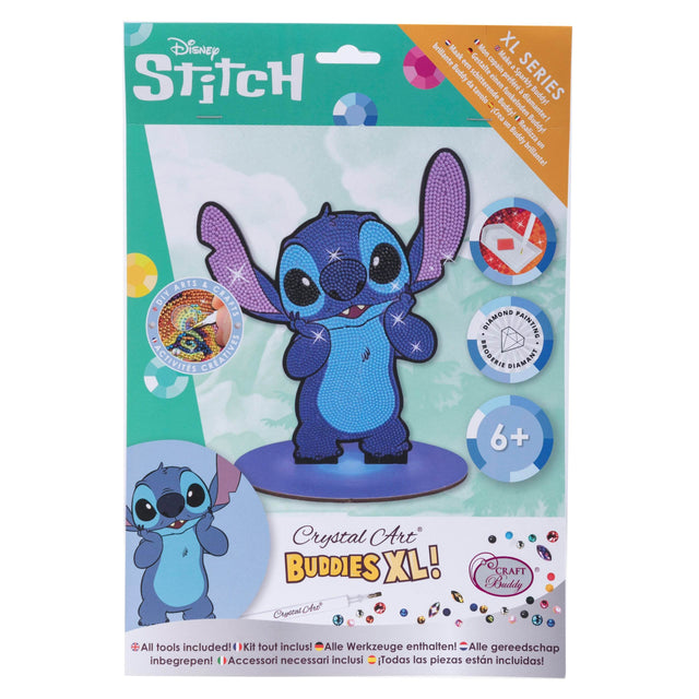 Stitch Lilo and Stitch Disney Crystal Art Buddy XL - Character.com