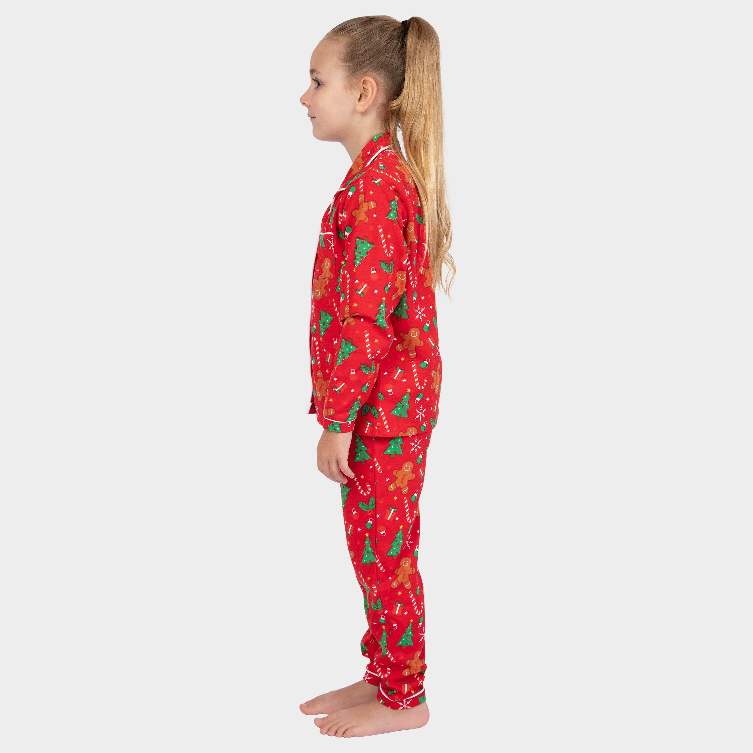 Harry Bear Girls Gingerbread Christmas Pyjamas - Character.com