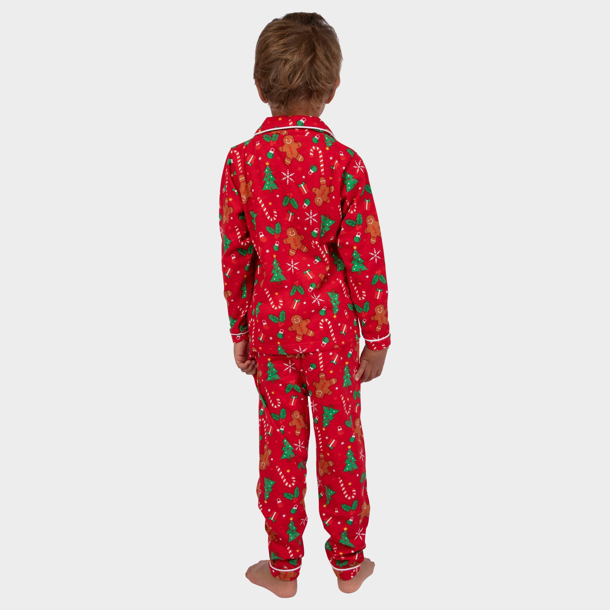 Harry Bear Boys Gingerbread Christmas Pyjamas - Character.com