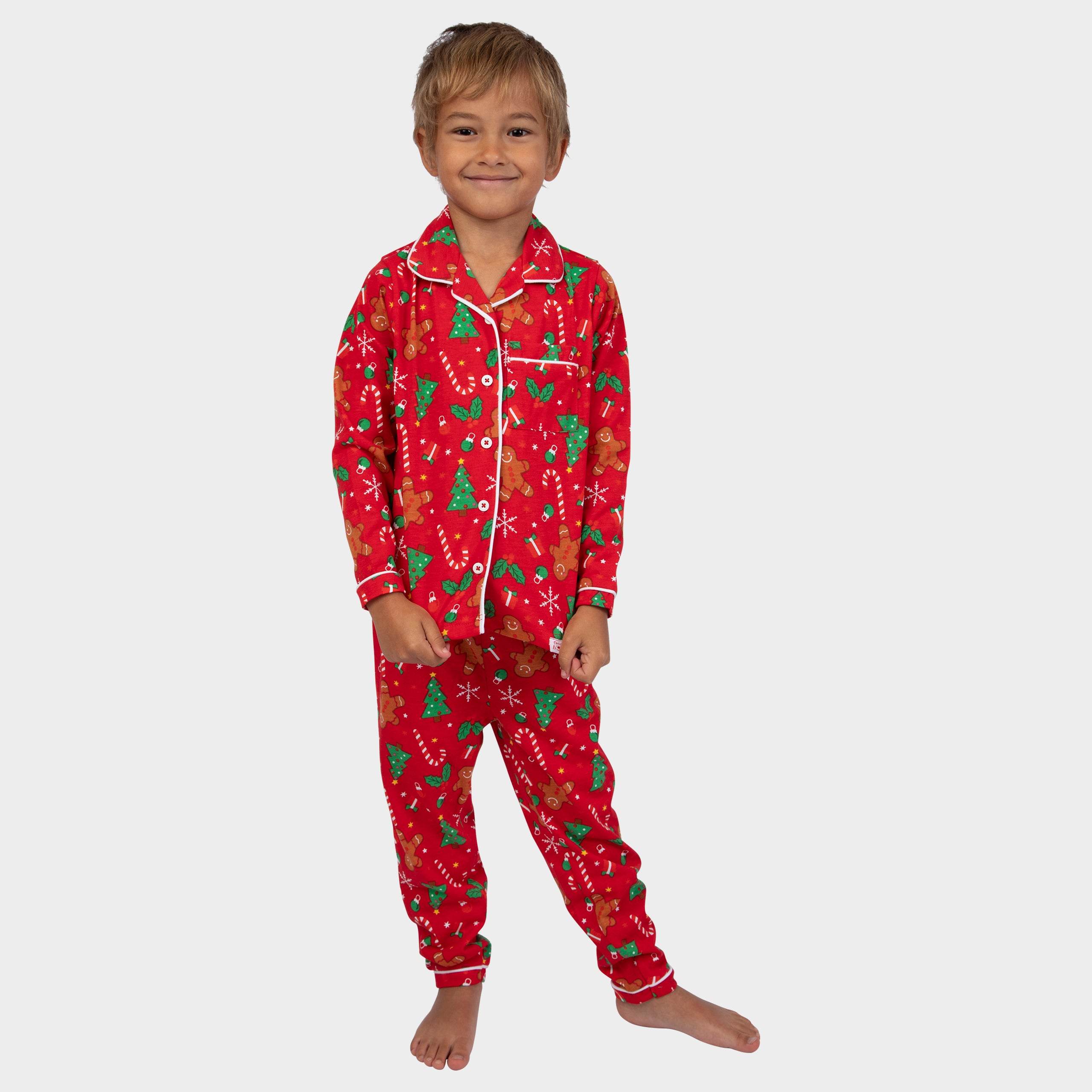 Harry Bear Boys Gingerbread Christmas Pyjamas - Character.com
