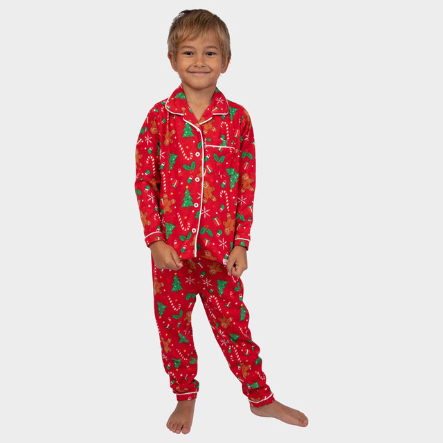 Harry Bear Boys Gingerbread Christmas Pyjamas - Character.com