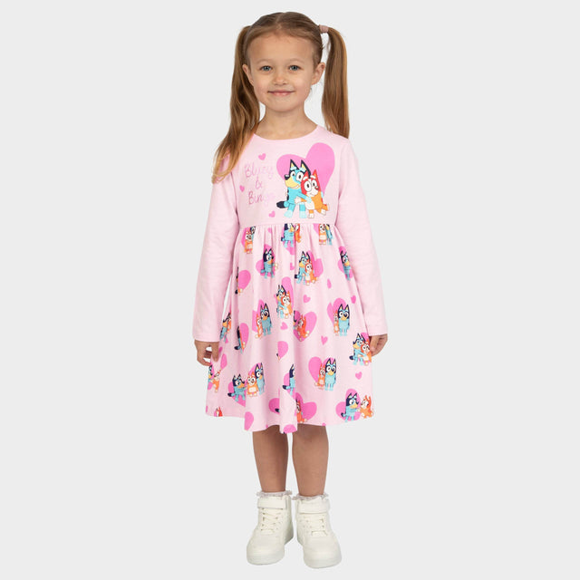 Bluey Dress - Bluey And Bingo Hearts - Character.com