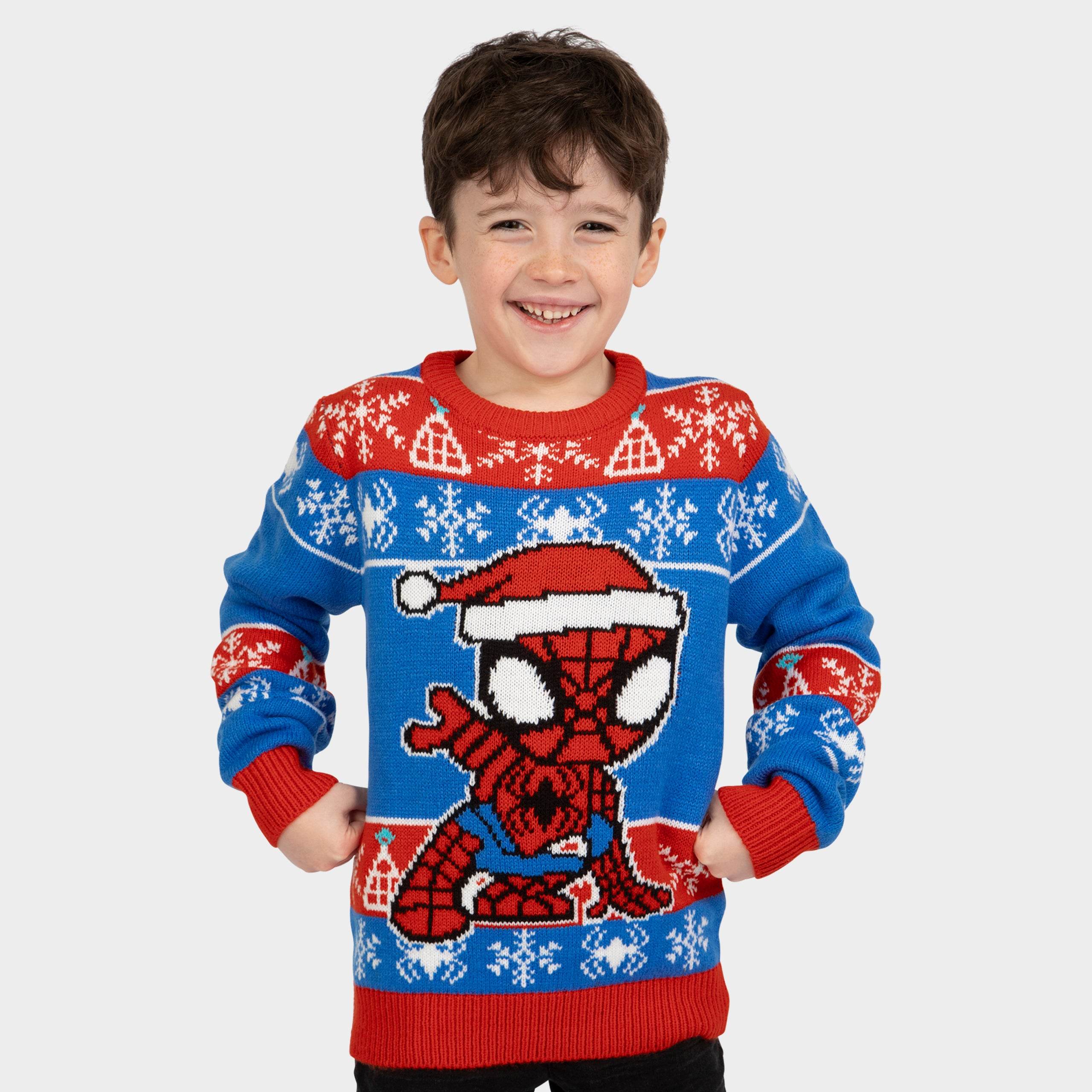 Spidey And His Amazing Friends Christmas Jumper - Character.com