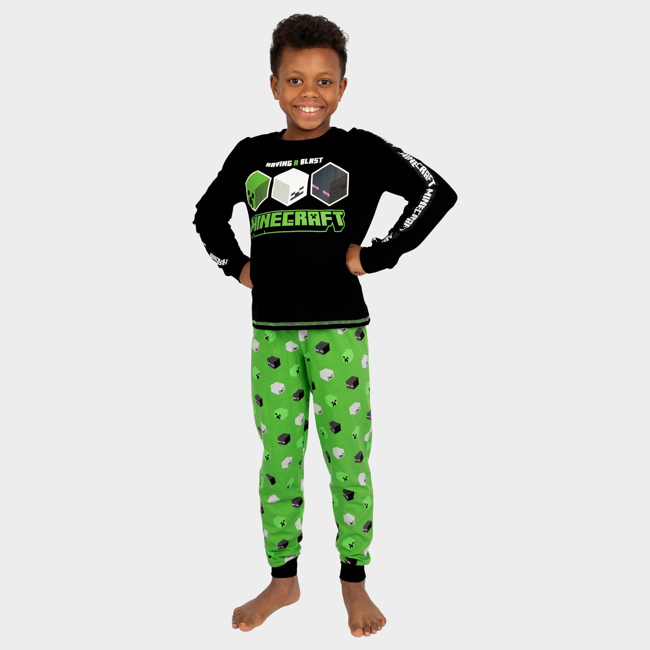 Kids Minecraft Villains Pyjamas - Main Image