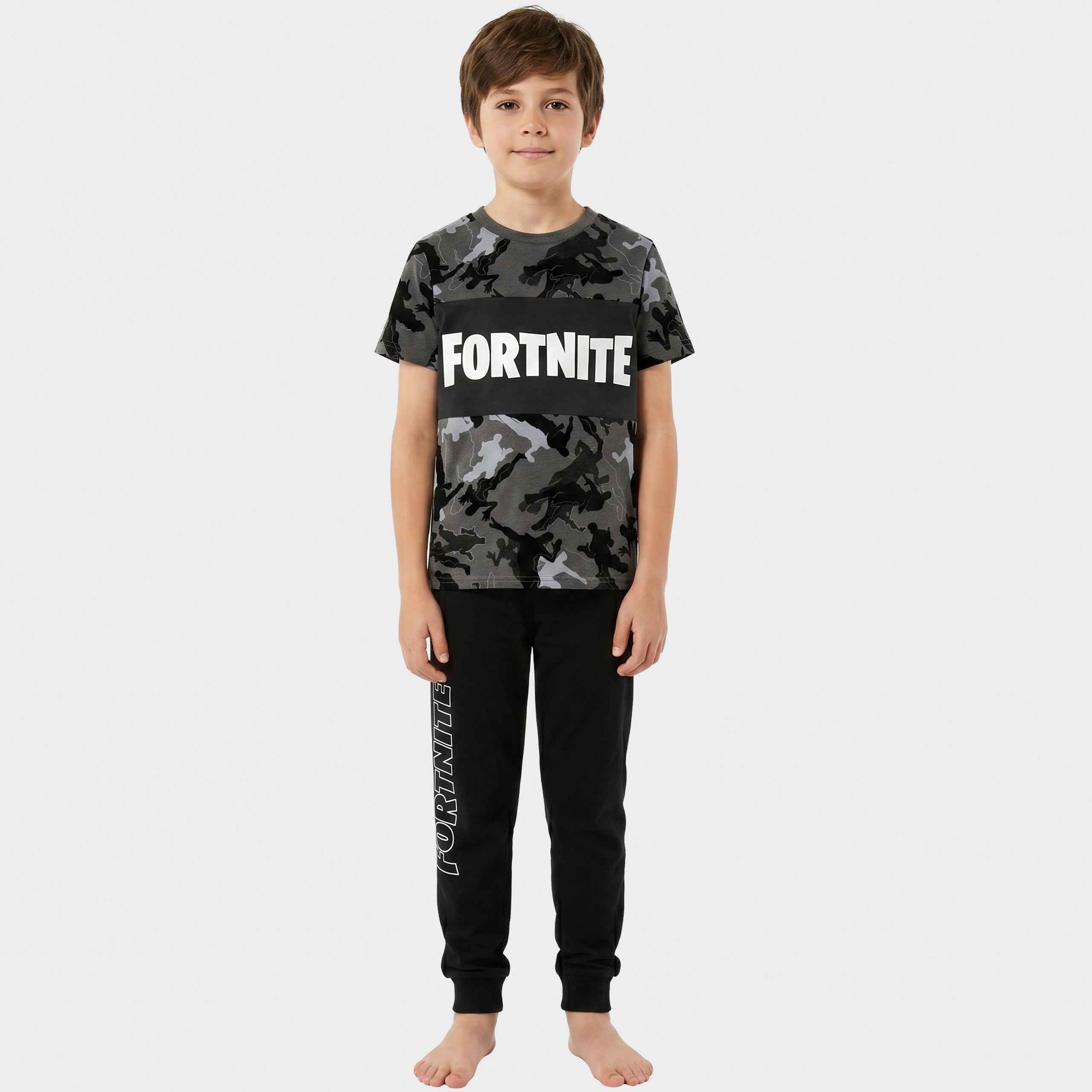 Fortnite Camo Boys Long Pyjamas Set