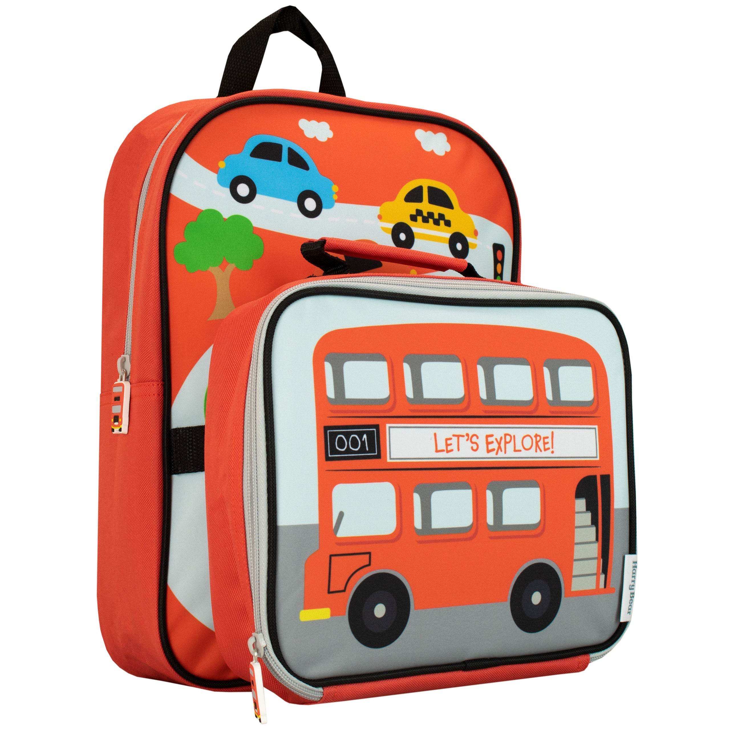 Harry Bear Boys Transport Backpack and Lunch Bag Set - Character.com