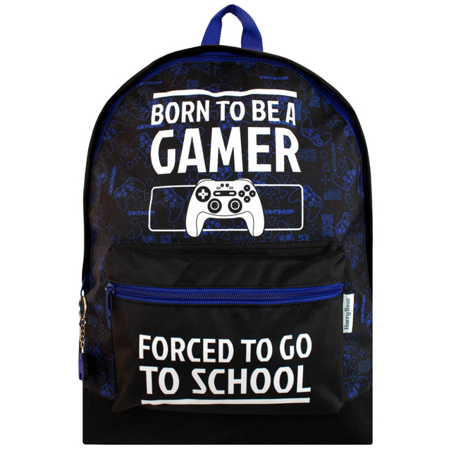 Harry Bear Born To Be A Gamer Backpack - Character.com