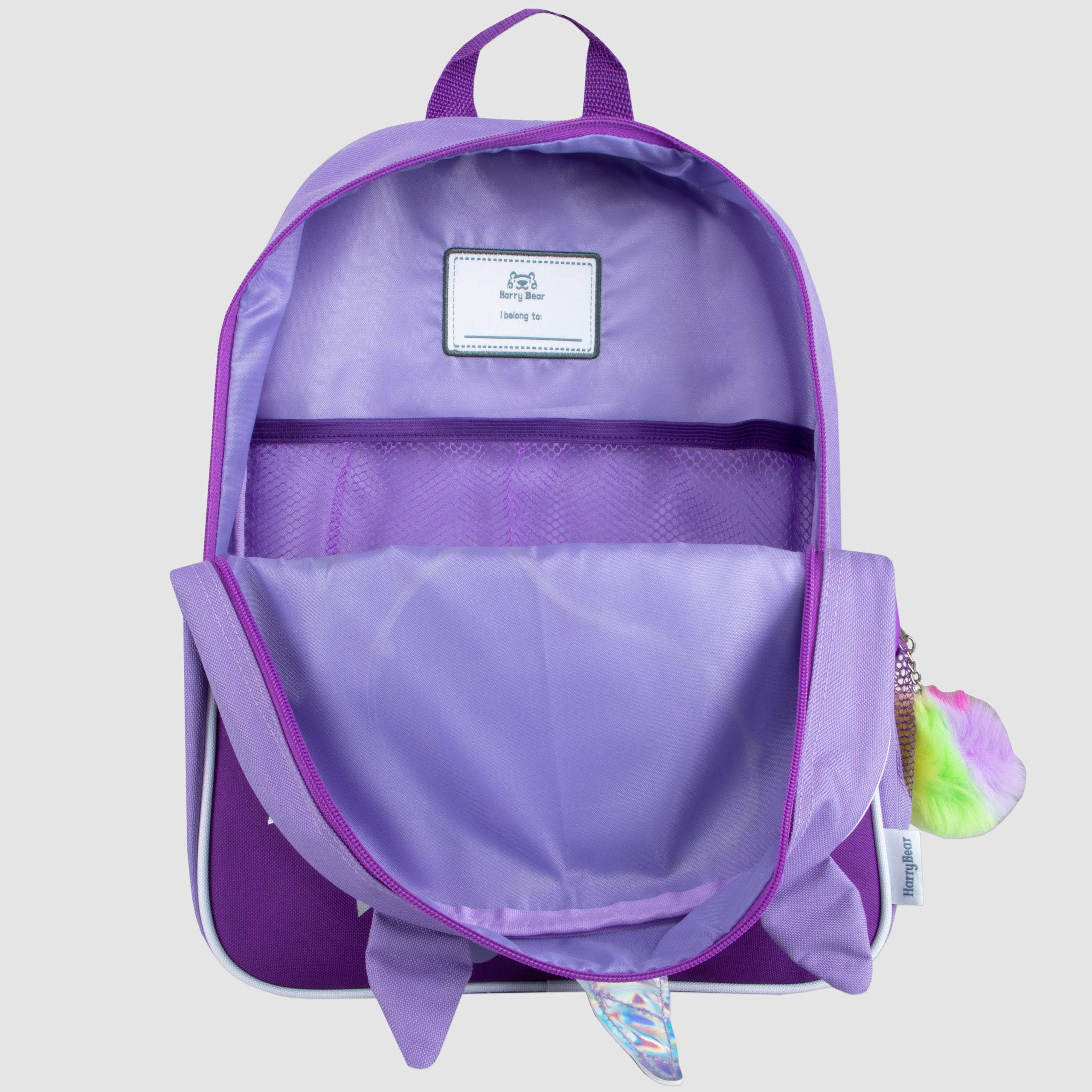 Harry Bear Unicorn Backpack With Pom-Pom Keyring - Character.com
