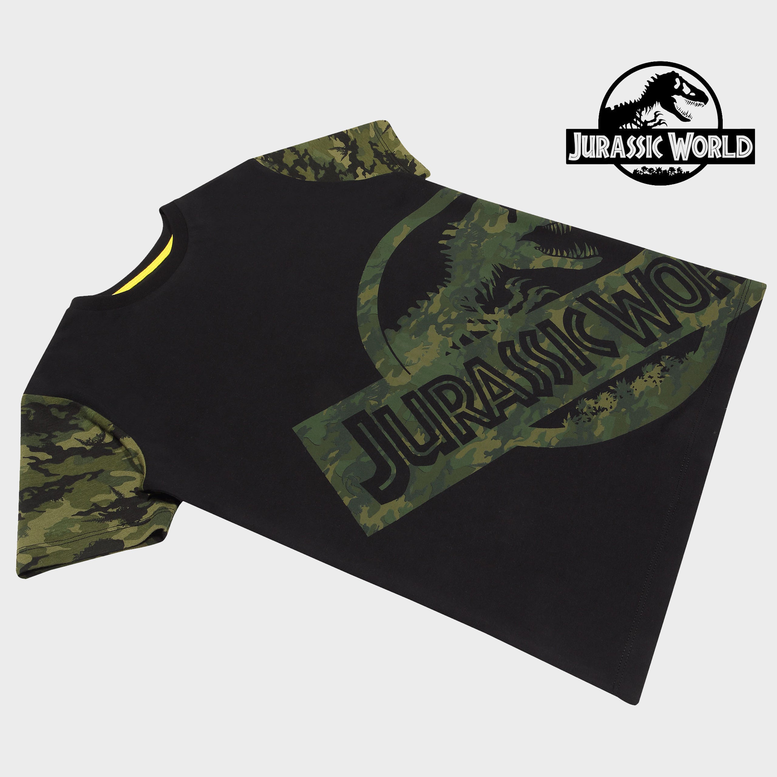 Jurassic World Contrast Logo Kids T-Shirt
