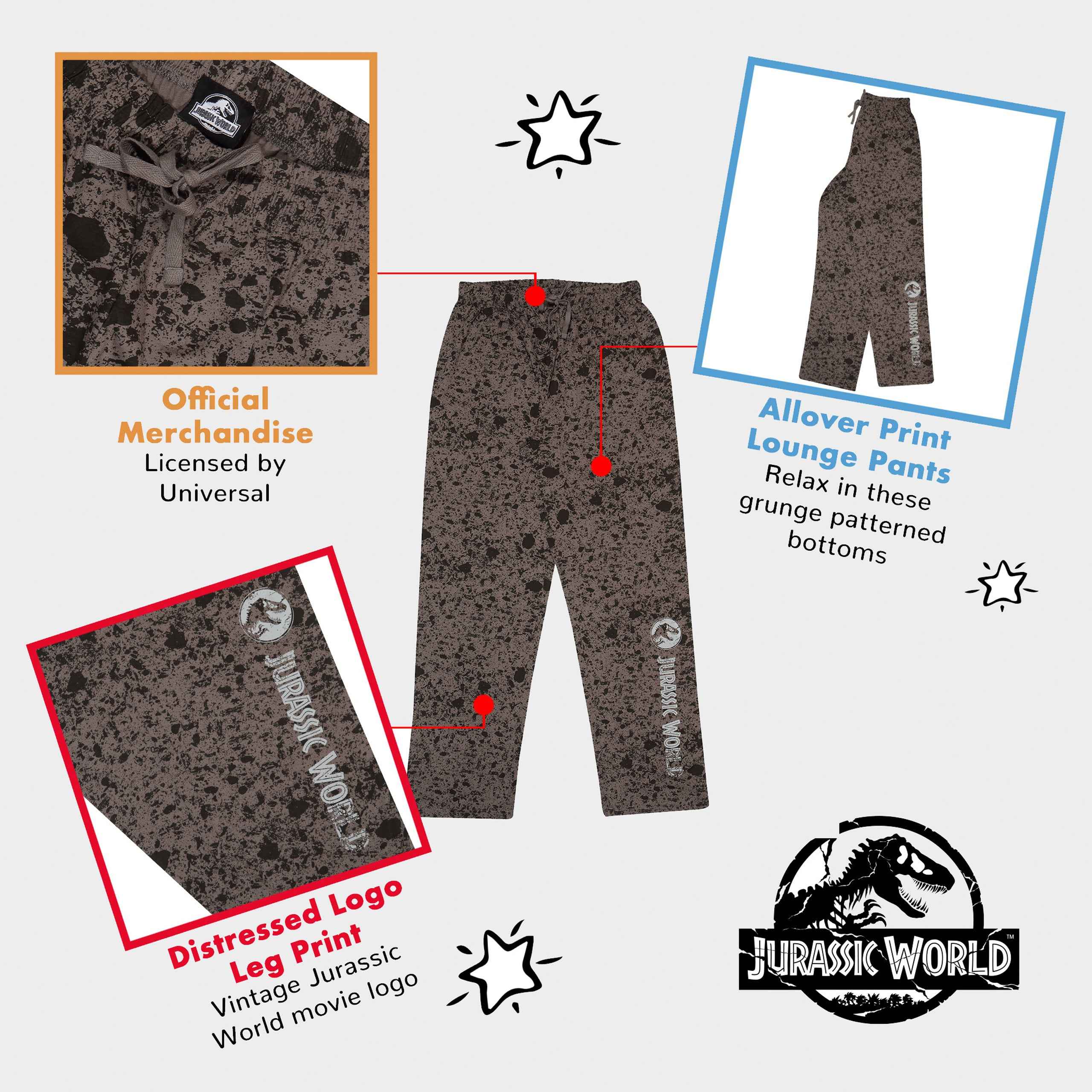 Jurassic World Men's Lounge Pants