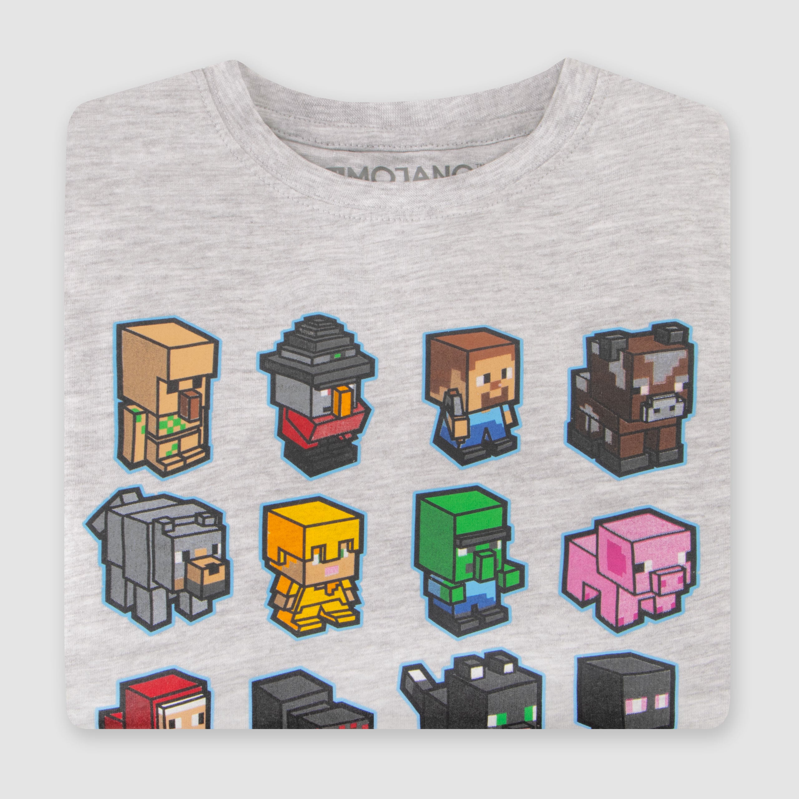 Minecraft T-Shirt – Grau
