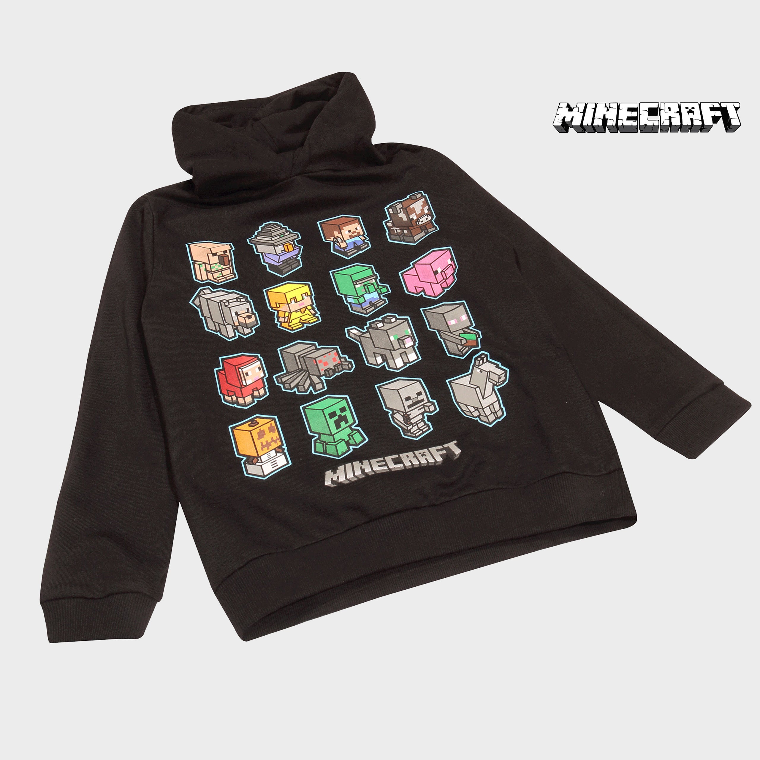 Minecraft Mini Mobs Boys Pullover Hoodie