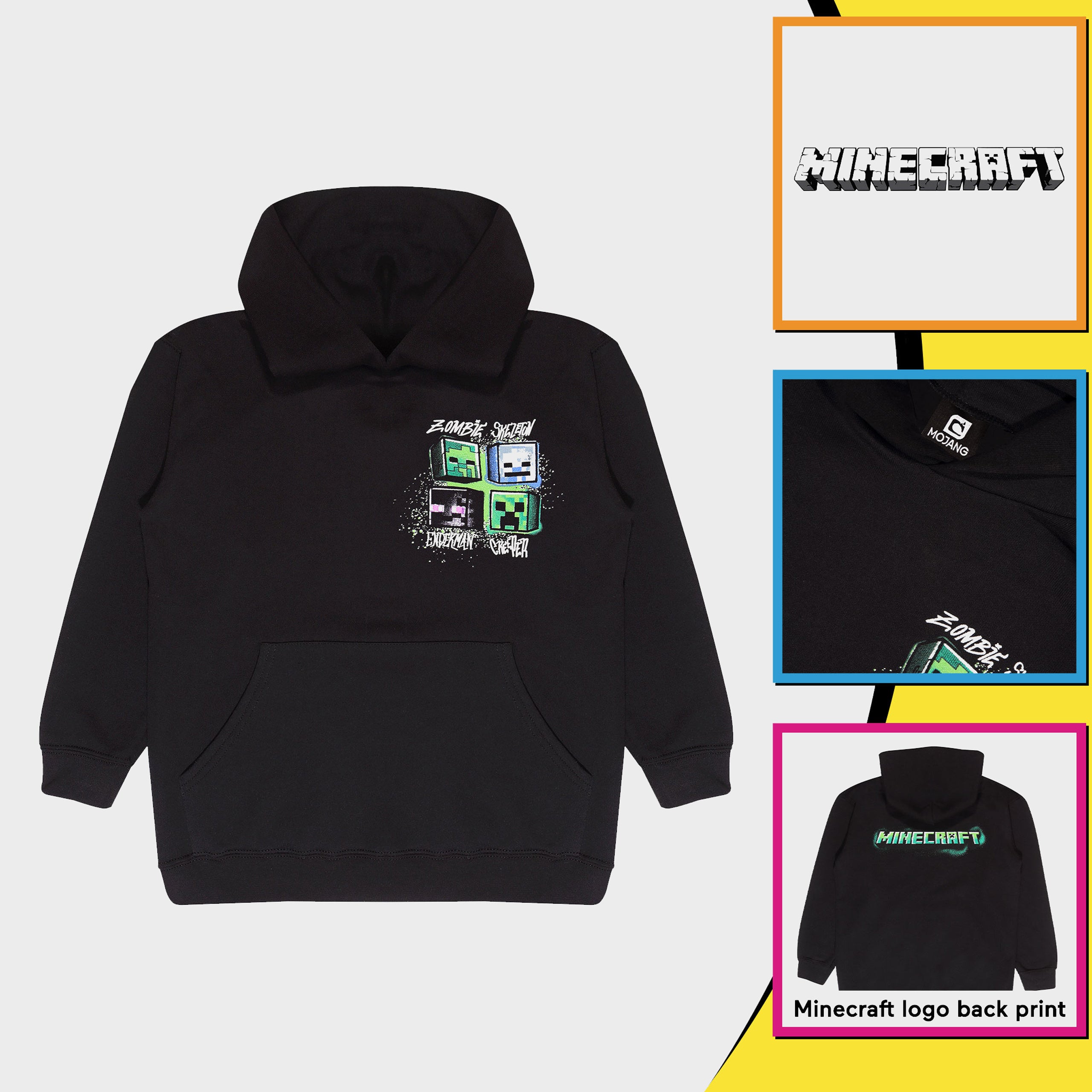 Minecraft Mob Unisex Hoodie