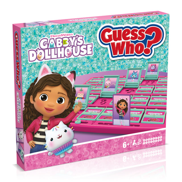 Guess Who? Gabby's Dollhouse Board Game