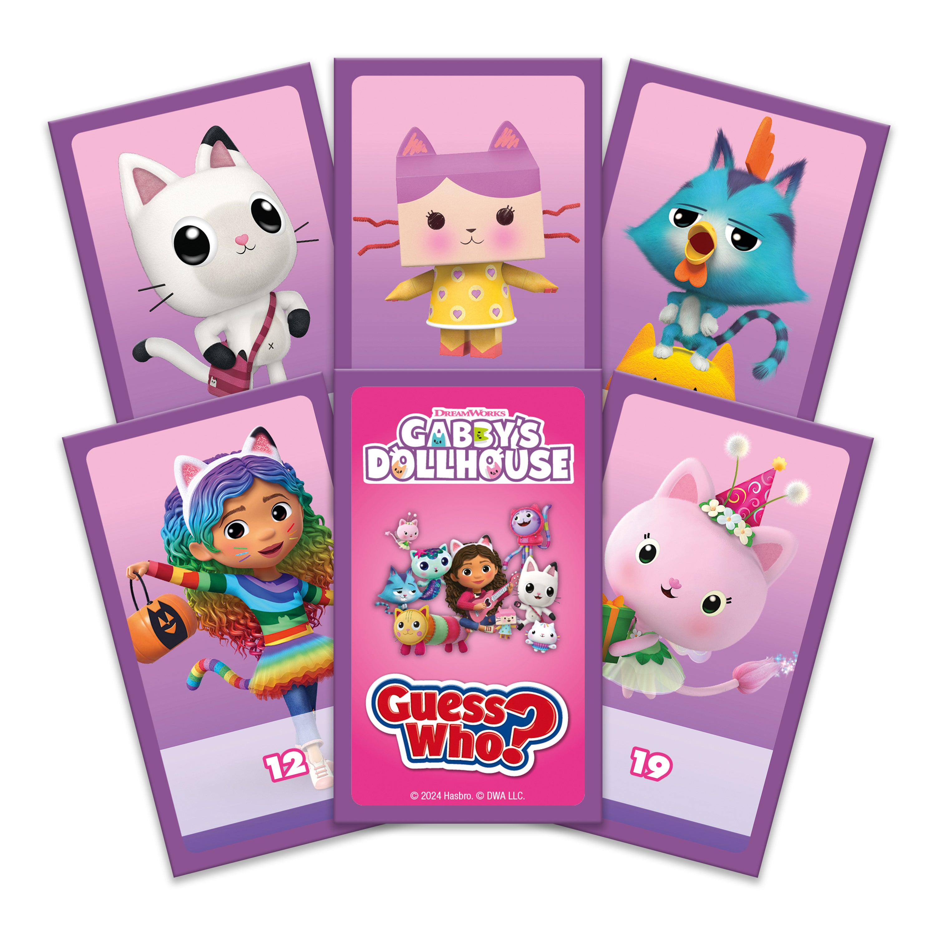 Guess Who? Gabby's Dollhouse Board Game