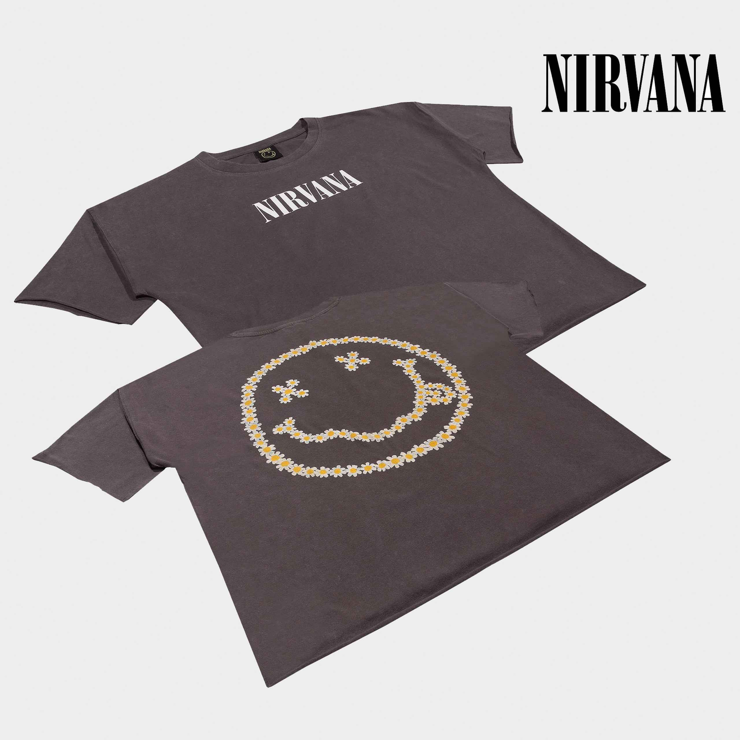 Nirvana Boyfriend Fit Tee Shirt