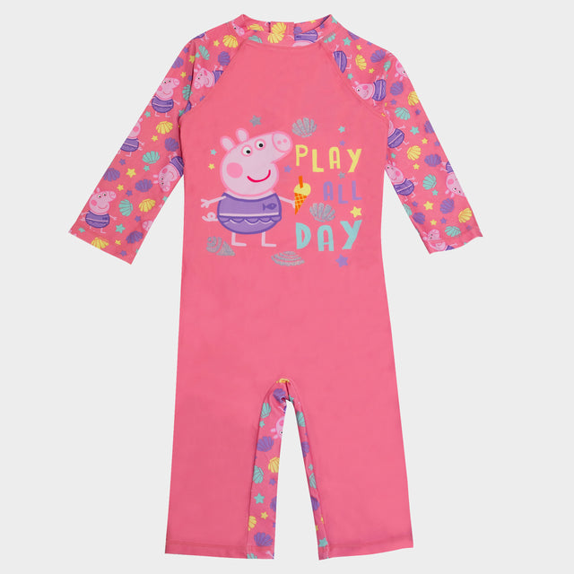 Peppa Pig Play All Day Girls Swimsuit