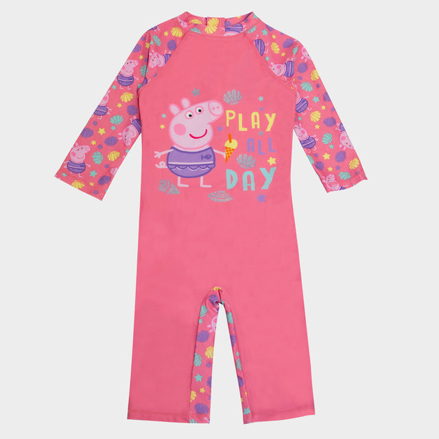 Peppa Pig Play All Day Girls Swimsuit