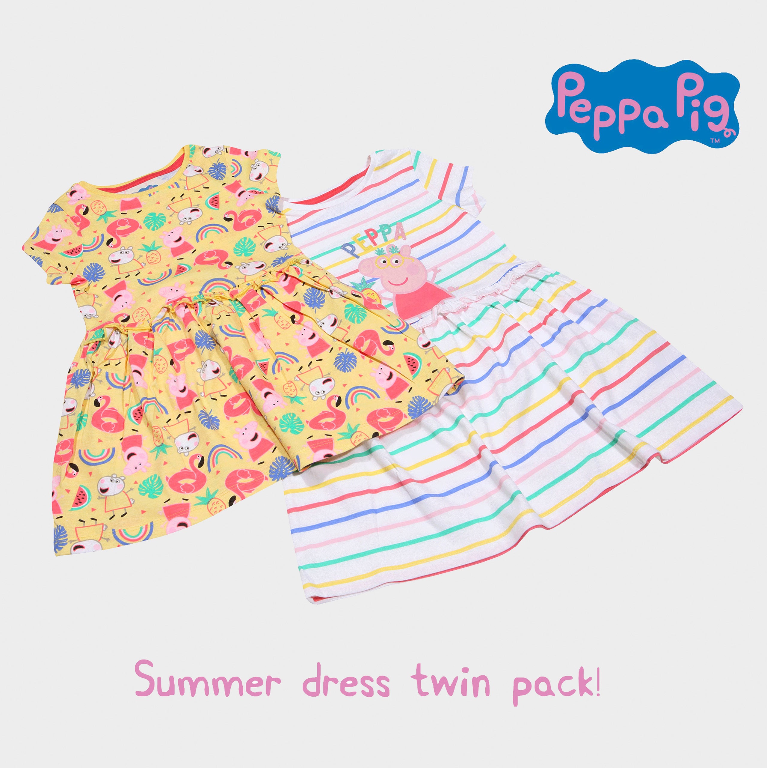 Peppa Pig Dress Twin Pack