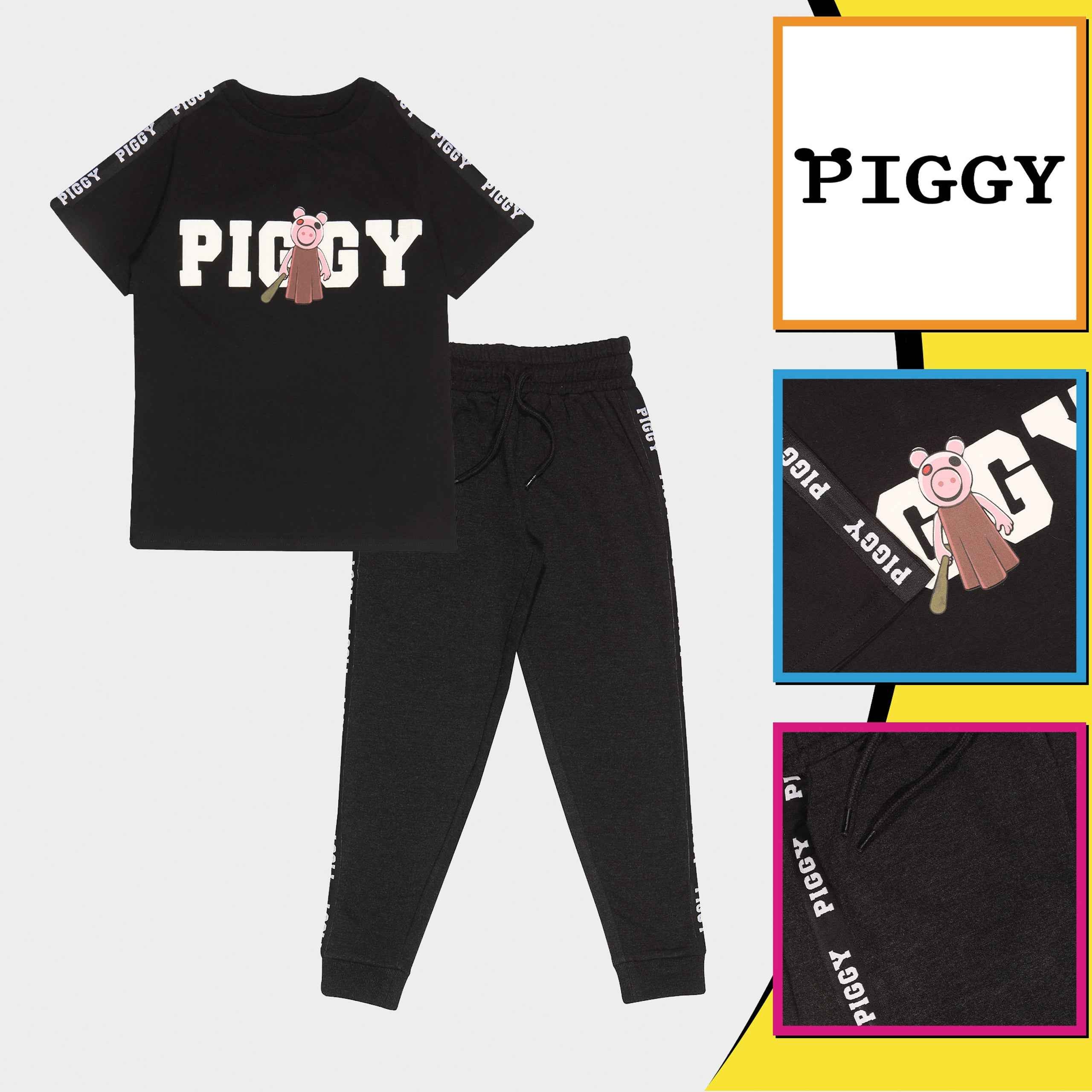 Roblox Piggy T-shirt And Joggers Set