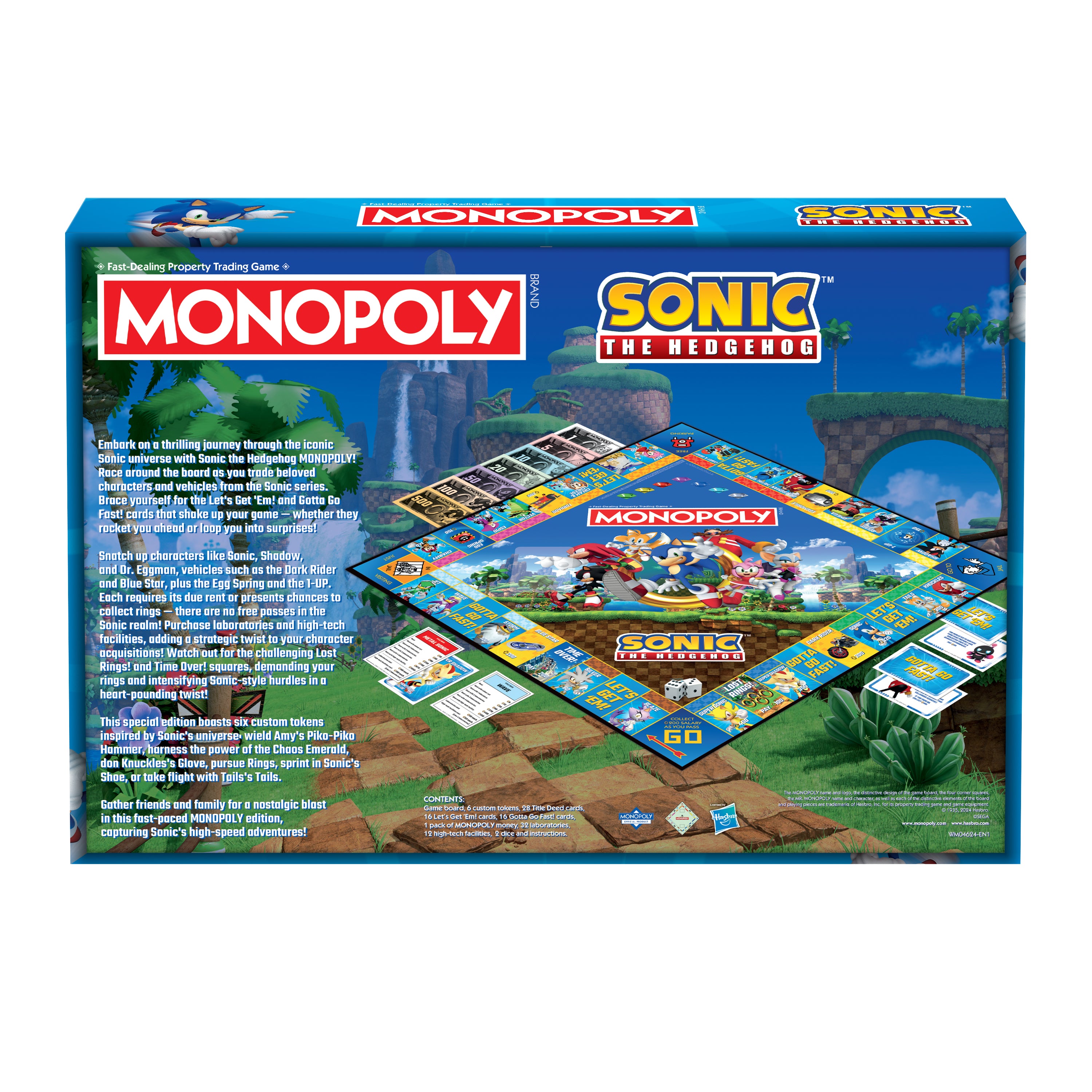 Sonic The Hedgehog Monopoly Board Game