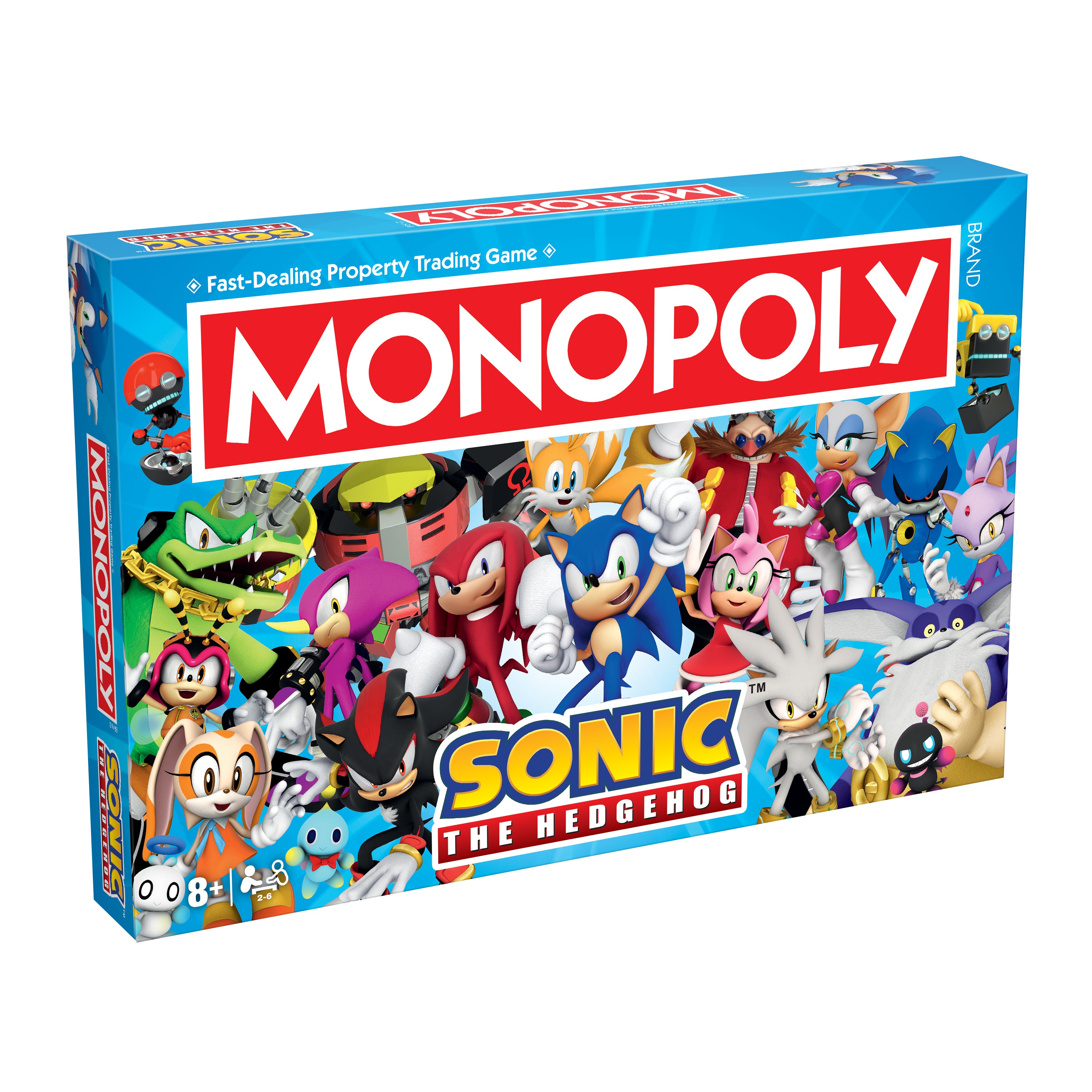 Sonic The Hedgehog Monopoly Board Game