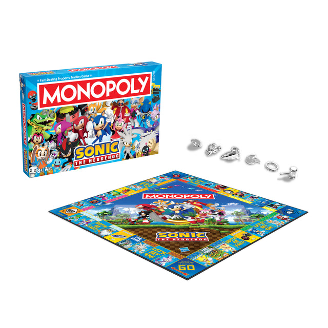 Sonic The Hedgehog Monopoly Board Game