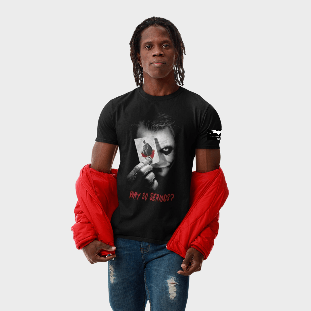 Batman Mens Joker T-Shirt - Why So Serious? - Character.com