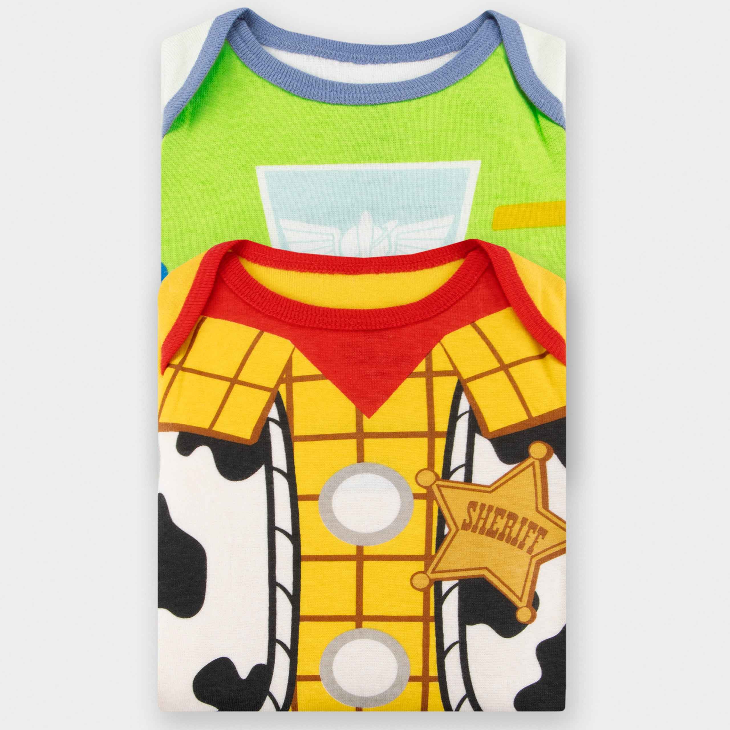 Babies Woody and Buzz 2 Pack Sleepsuit
