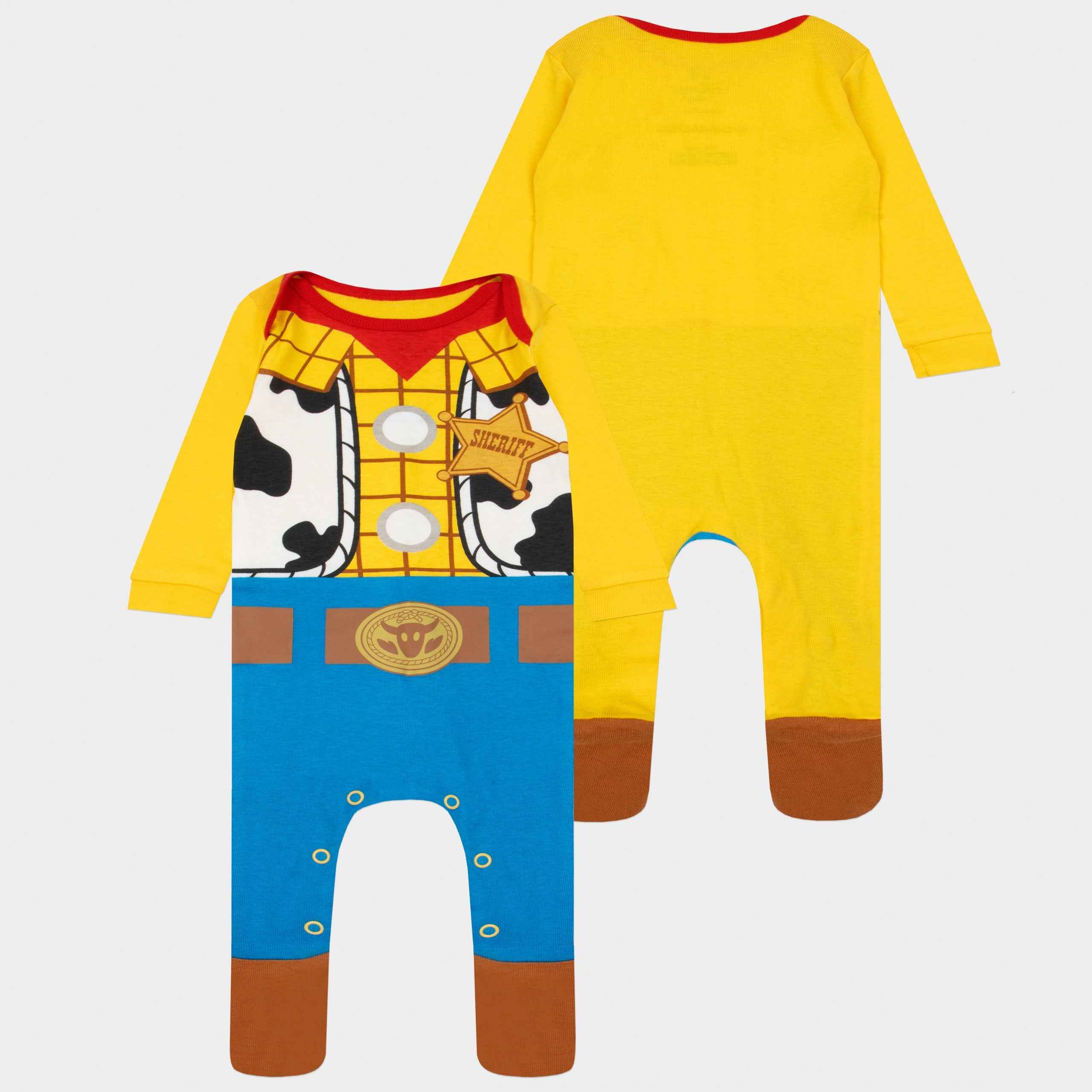 Babies Woody and Buzz 2 Pack Sleepsuit