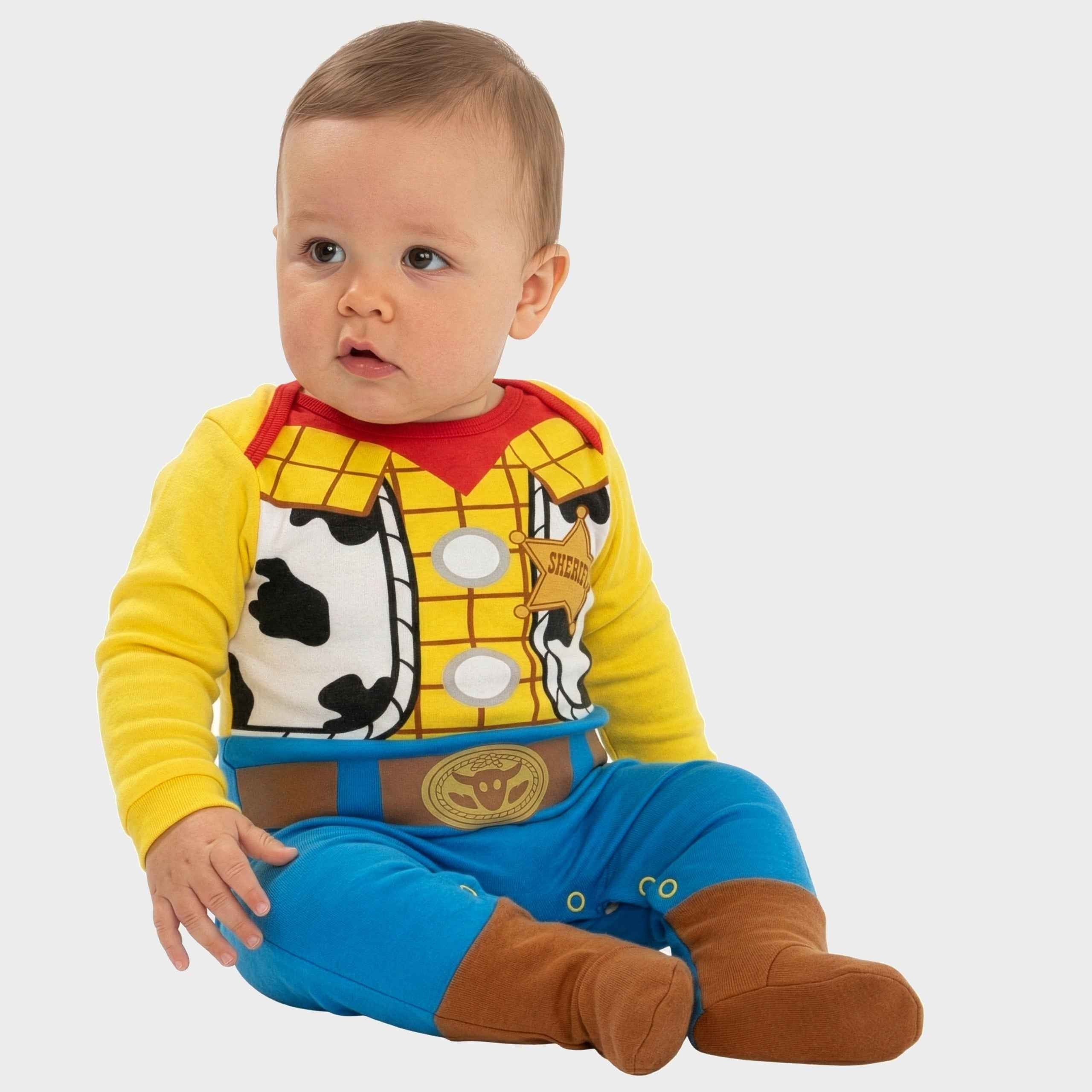 Babies Woody and Buzz 2 Pack Sleepsuit