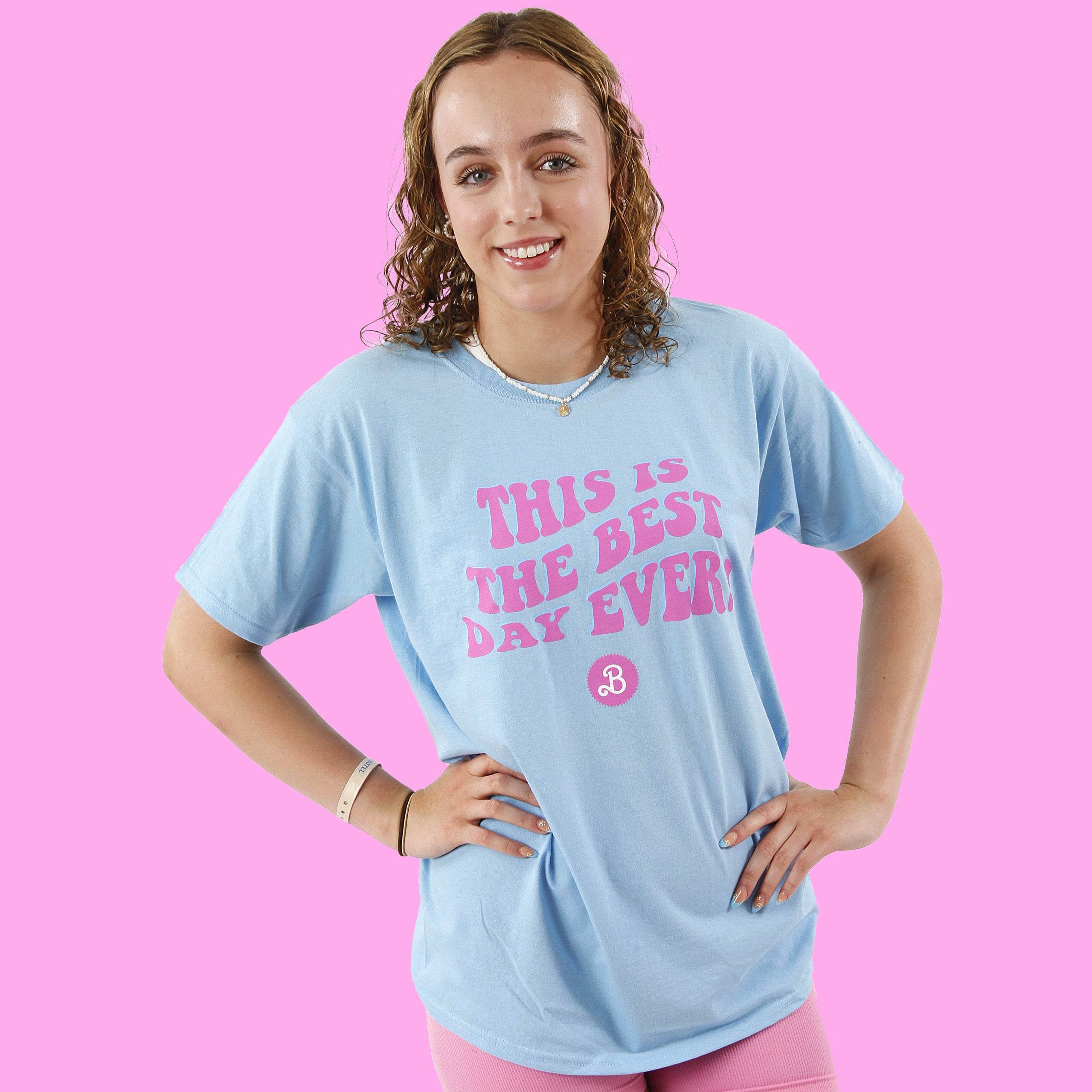 Womens Barbie Best Day Ever T-Shirt - Character.com