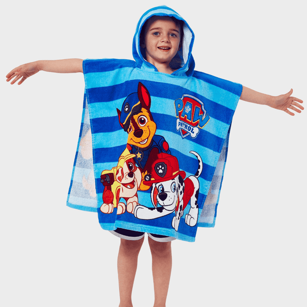 PAW PATROL Kinder-Handtuch – Offiziell Lizenziert, Superweich, 70x140 Cm, Mit Chase & Skye