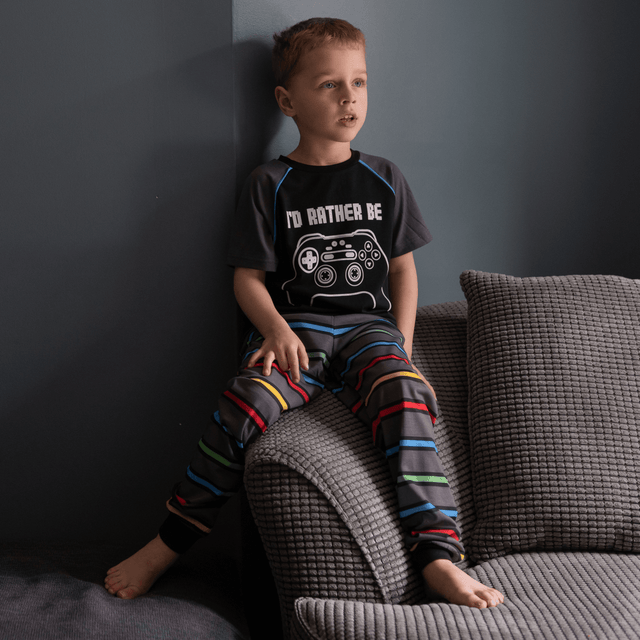 Harry Bear Rather Be Gaming Pyjamas - Character.com