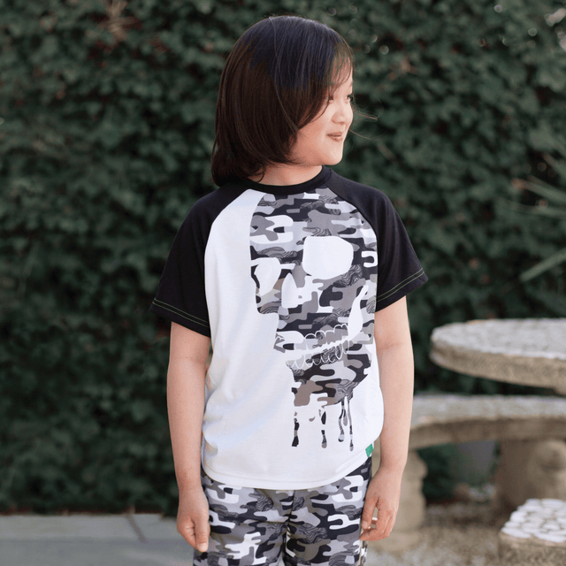 Harry Bear Camouflage Skull Pyjamas - Character.com