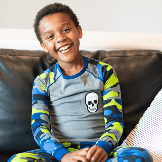 Harry Bear Camouflage Skull Snuggle Fit Pyjamas - Character.com