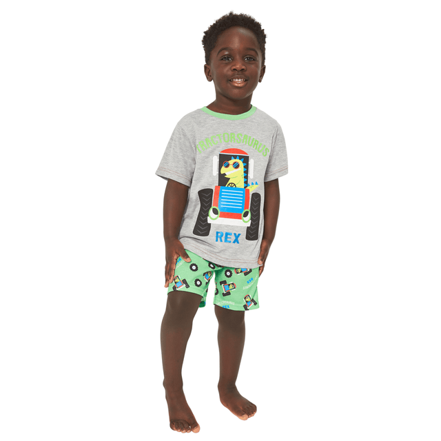 Harry Bear Tractor Dino Short Pyjamas - Character.com