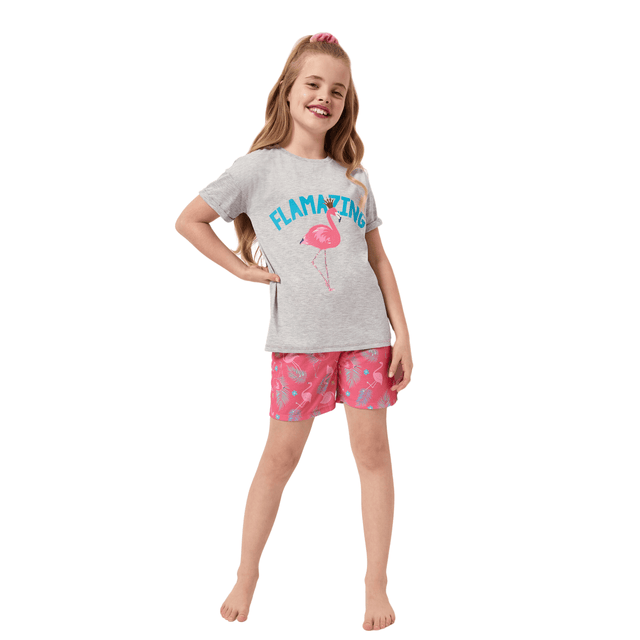 Harry Bear Flamingo Short Pyjamas - Character.com