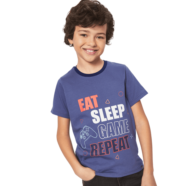 Harry Bear Eat Sleep Gaming Repeat T-Shirt - Character.com