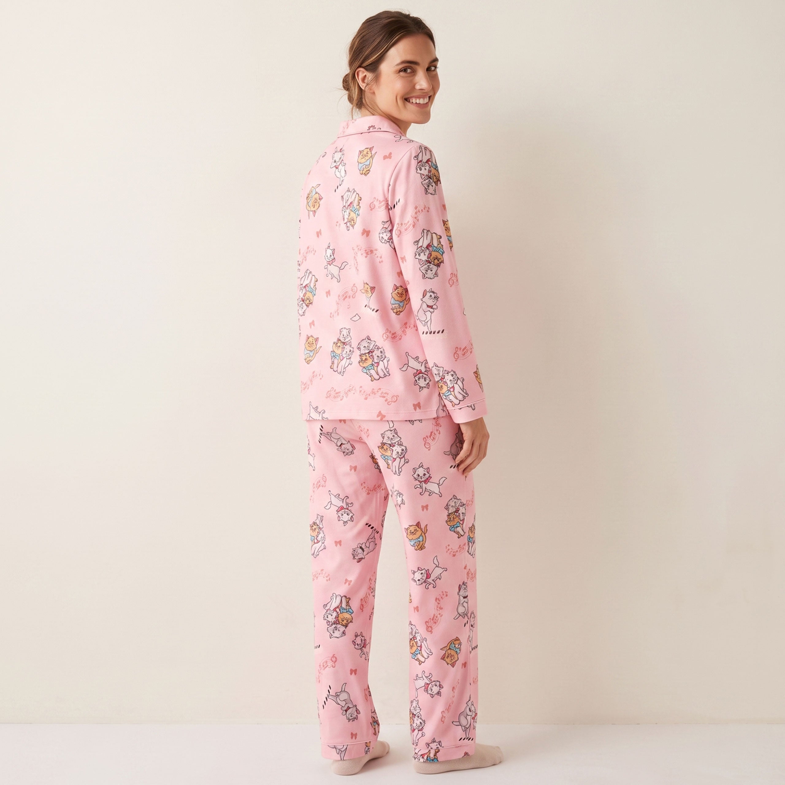 Disney The Aristocats Button Down Womens Pyjamas