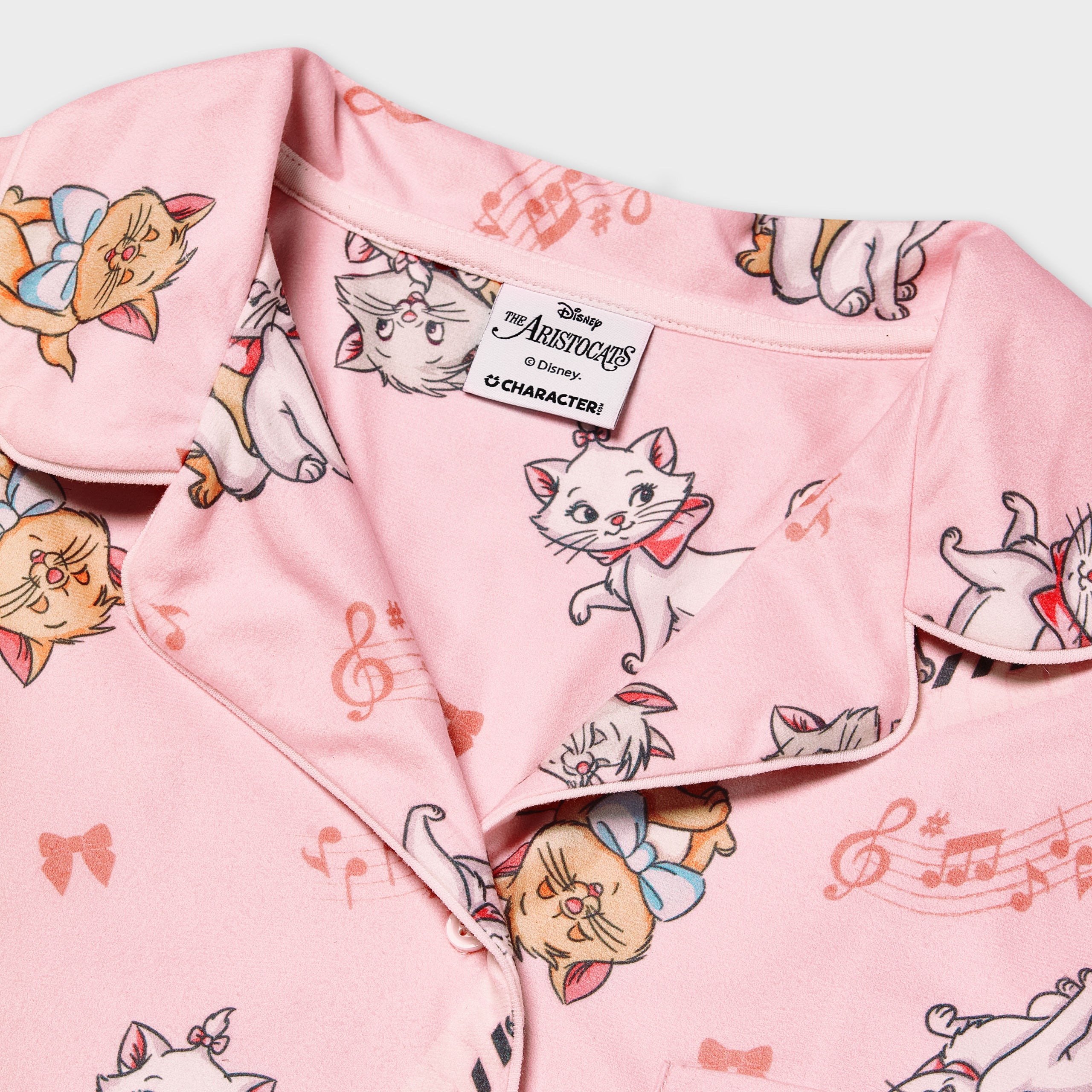 Disney The Aristocats Button Down Womens Pyjamas