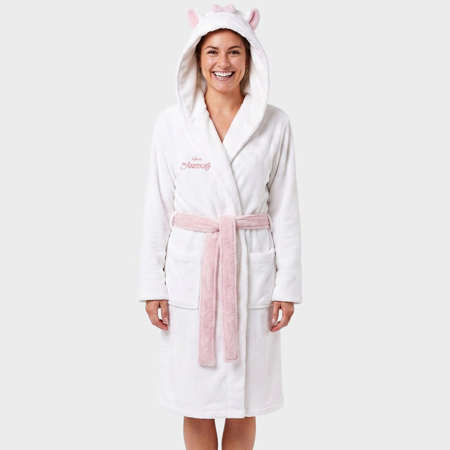 Disney Aristocats Marie 3D Ears Dressing Gown