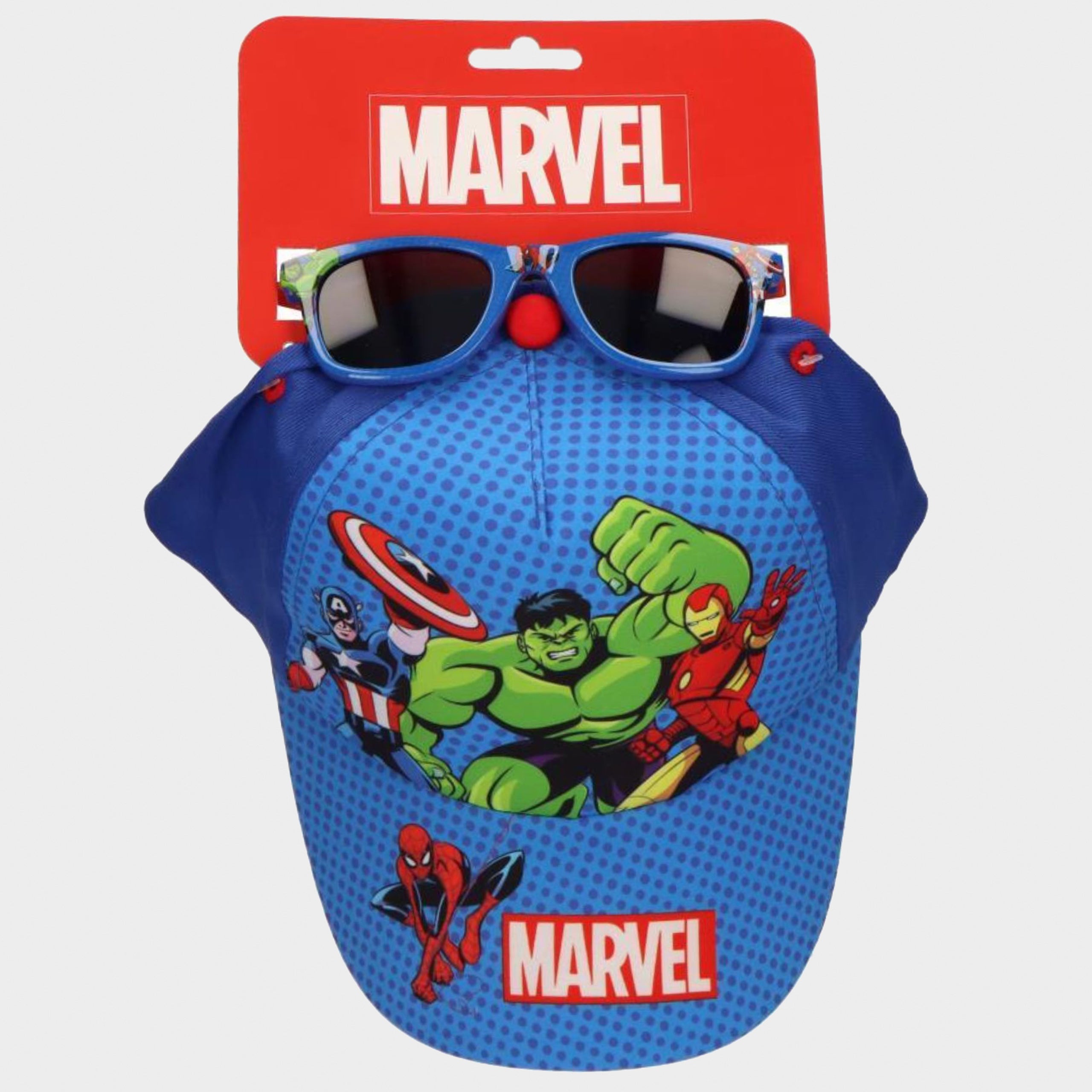 Marvel Avengers Sunglass & Hat Set