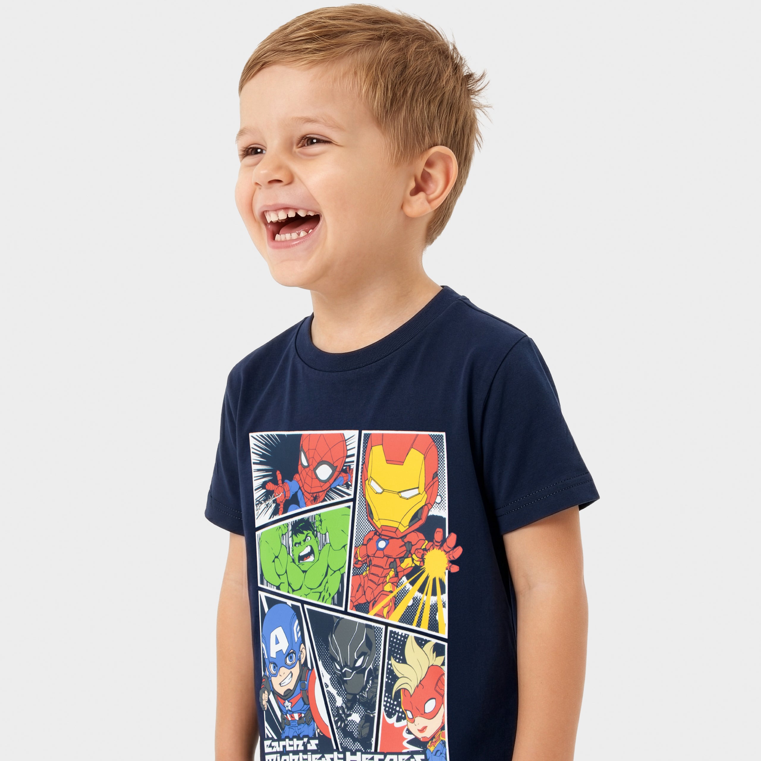 Marvel Avengers Hulk, Iron Man, Captain America And Spiderman Pyjamas