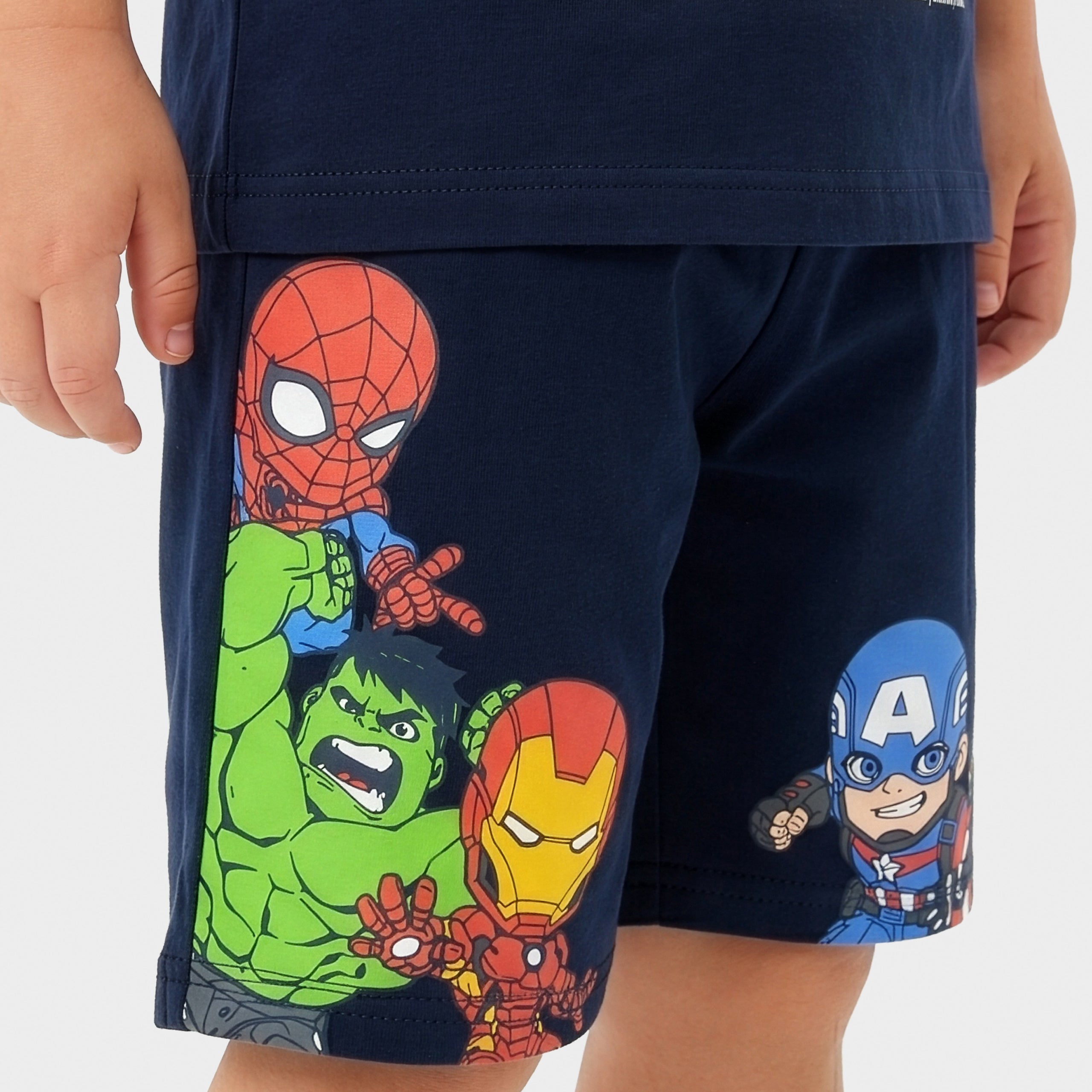 Marvel Avengers Hulk, Iron Man, Captain America And Spiderman Pyjamas