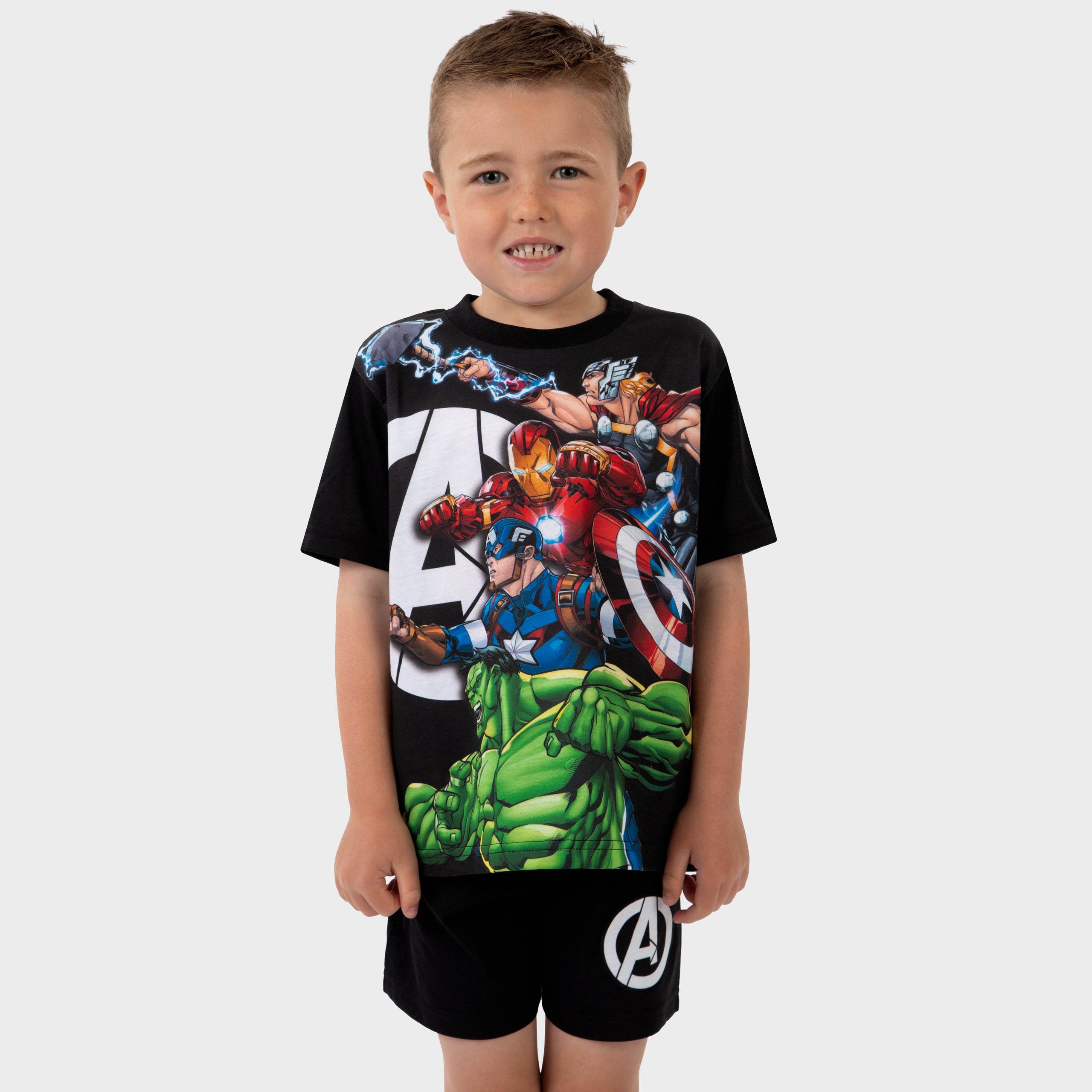 Marvel Avengers Boys Short Pyjamas - Character.com