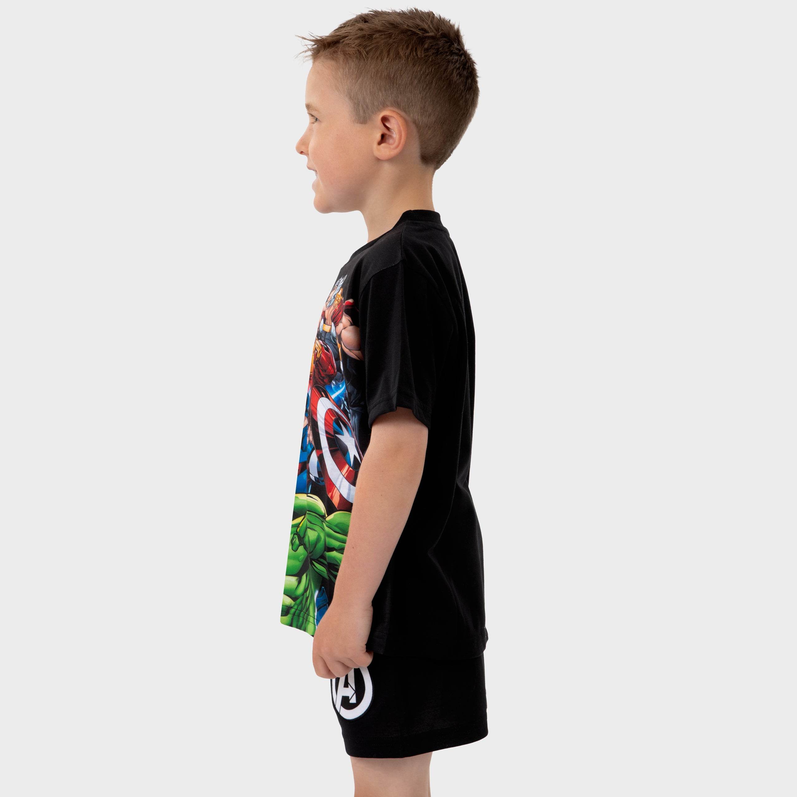 Marvel Avengers Boys Short Pyjamas - Character.com