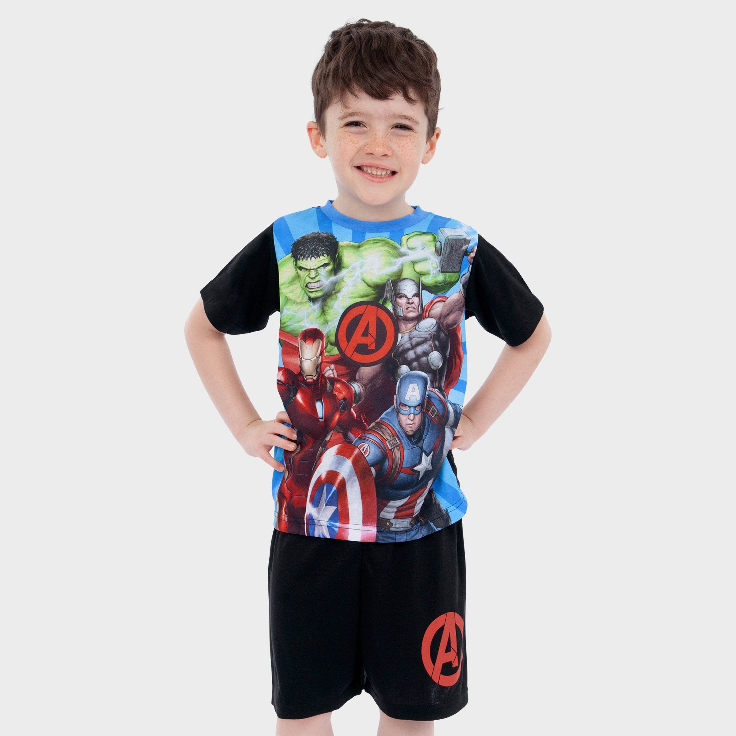 Marvel Pyjamas Character Marvel Avengers Short Pyjamas I Kids I Character.com
